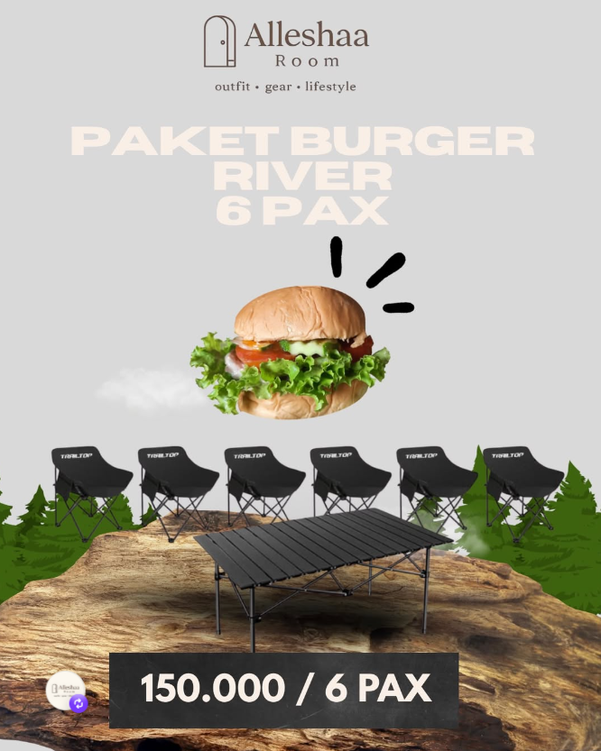 Burger River 6 Pax